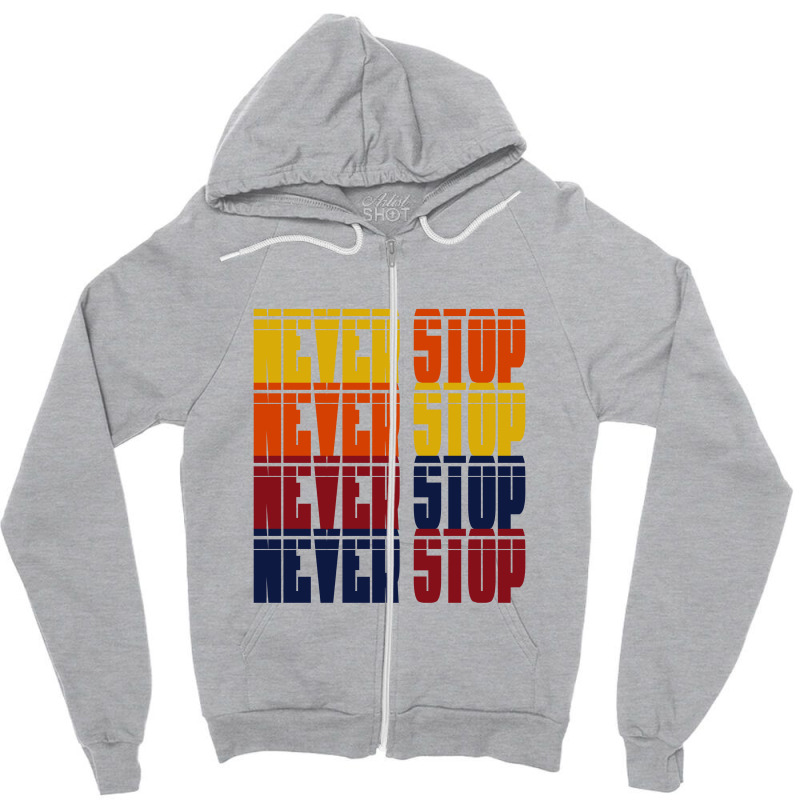 Suport Your Self T_shirt Zipper Hoodie | Artistshot