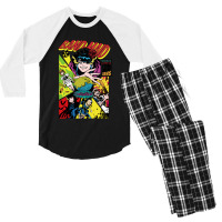 Graphic Movies  Gazette Mens Funny Men's 3/4 Sleeve Pajama Set | Artistshot