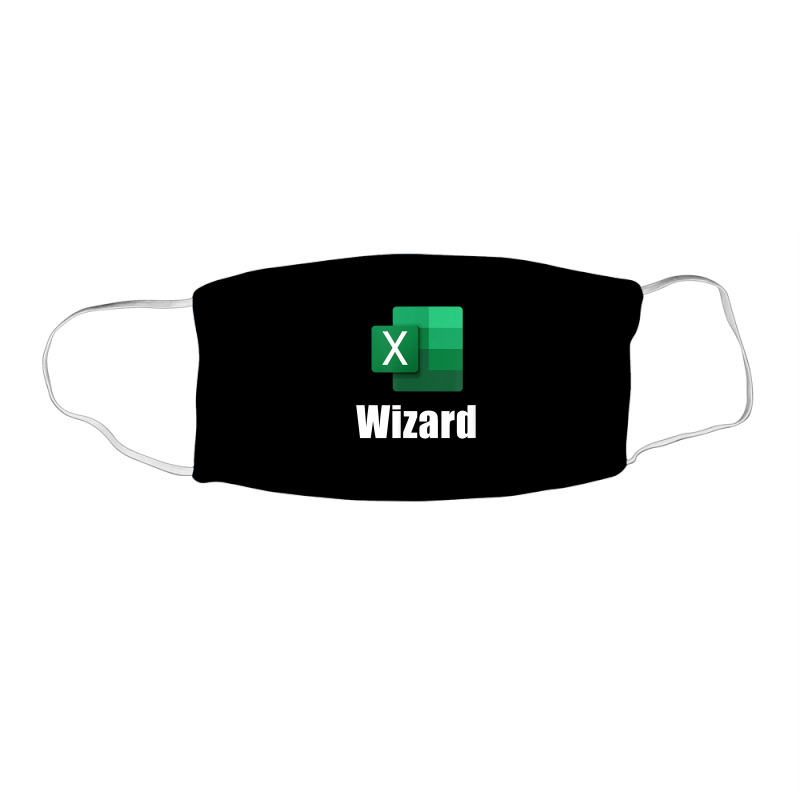 Excel Wizard T Shirt Face Mask Rectangle | Artistshot
