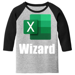 excel wizard t shirt Youth 3/4 Sleeve | Artistshot