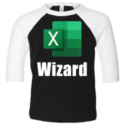 excel wizard t shirt Toddler 3/4 Sleeve Tee | Artistshot