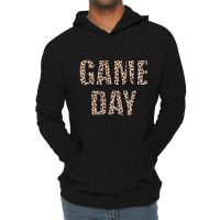 Game Day Leopard Football Fan Big Game Long Sleeve Lightweight Hoodie | Artistshot