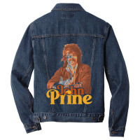 Vintage Video Games Johns Character Animae Men Denim Jacket | Artistshot