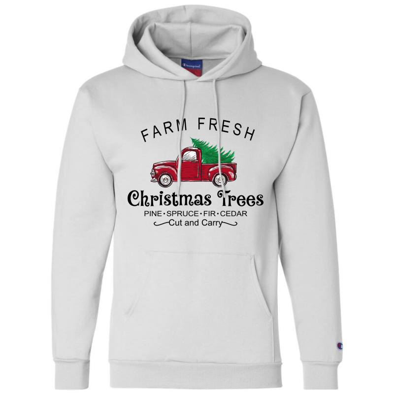 Christmas Tree Champion Hoodie | Artistshot