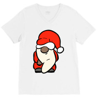 Cute Santa V-neck Tee | Artistshot