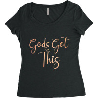 Gods Got This Christian Faith In The Lord Games Characters Women's Triblend Scoop T-shirt | Artistshot