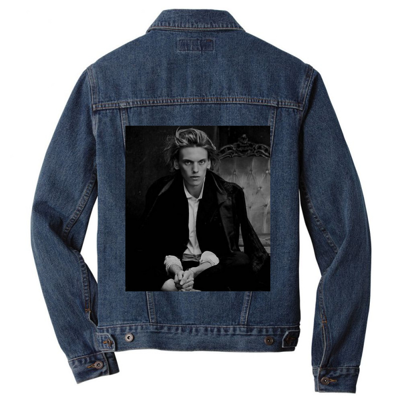 Lover Gifts Lily Collins Funny Gifts Men Men Denim Jacket | Artistshot