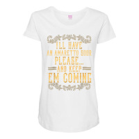 Amaretto Sour Gift Tshirt For Cocktails Drinker Maternity Scoop Neck T-shirt | Artistshot