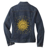 Retro  Palmistry Gift Men Ladies Denim Jacket | Artistshot