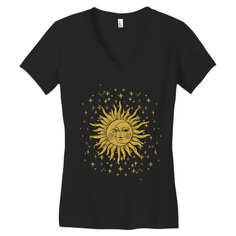 Retro  Palmistry Gift Men Women's V-Neck T-Shirt by ArtistDamon | Artistshot