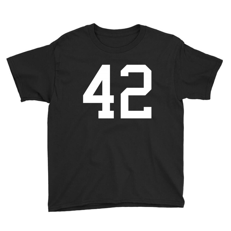 Custom Mariano Rivera Number 42 (black) T-shirt By Redberries