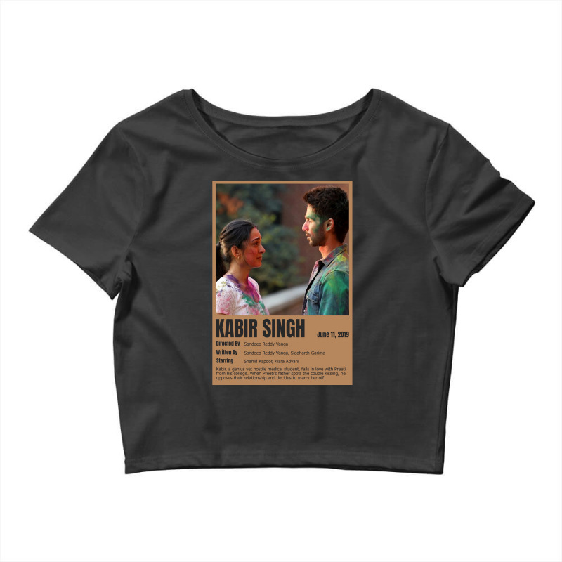 Classic Retro  Bollywood Dance Art Crop Top by LandinArtists | Artistshot