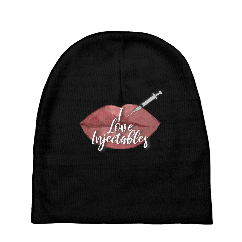 I Love Injectables Lip Filler Nurse Injector Baby Beanies | Artistshot