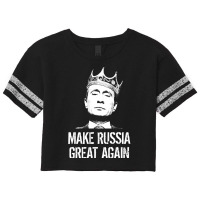 Vladimir Putin Make Russia Great Again Funny Scorecard Crop Tee | Artistshot