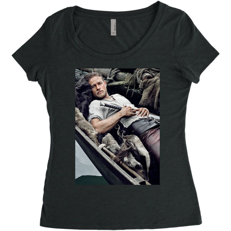 Music Vintage Retro Handsome Man Women My Favorite Women's Triblend Scoop T-shirt by ArtistJuan | Artistshot