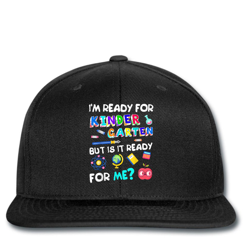 Kids Back To Kindergarten Tee 1st Day Of Kindergarten Printed hat by Artist-Shannon | Artistshot