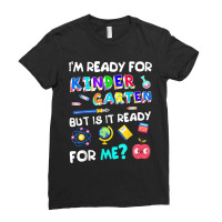 Kids Back To Kindergarten Tee 1st Day Of Kindergarten Ladies Fitted T-shirt | Artistshot