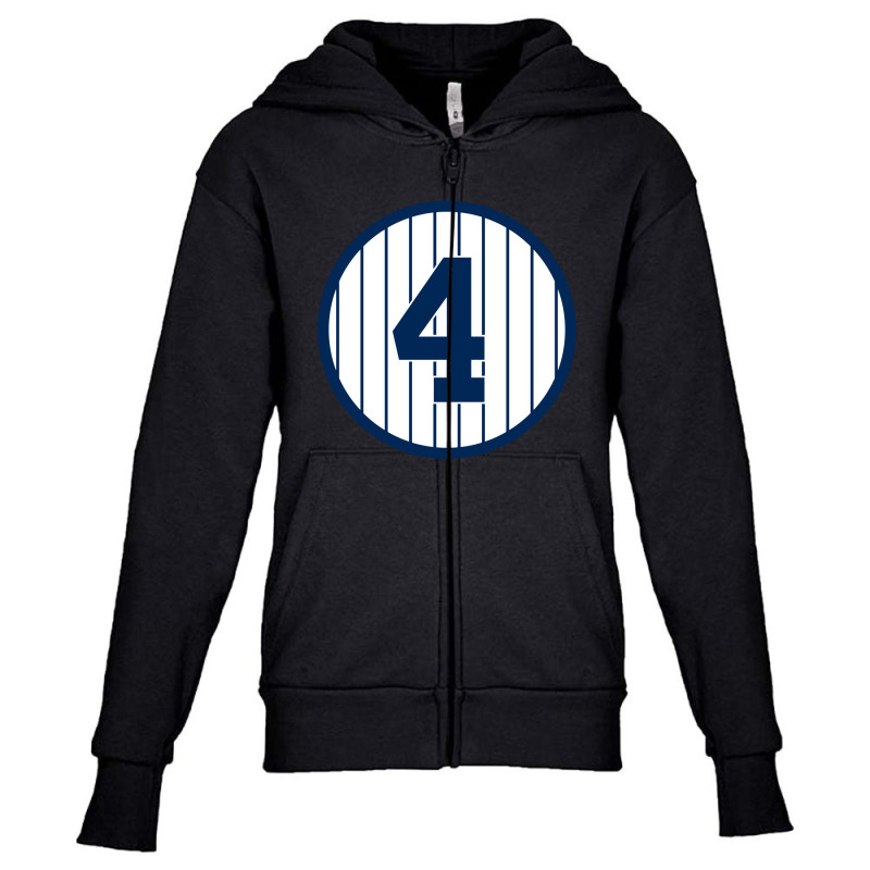 The Captain Baseball 4 Legend Youth Zipper Hoodie | Artistshot