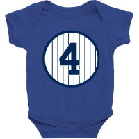 The Captain Baseball 4 Legend Baby Bodysuit | Artistshot