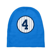 The Captain Baseball 4 Legend Baby Beanies | Artistshot