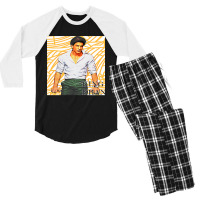 Retro Cartoon  Aamirs Gifts Men Men's 3/4 Sleeve Pajama Set | Artistshot