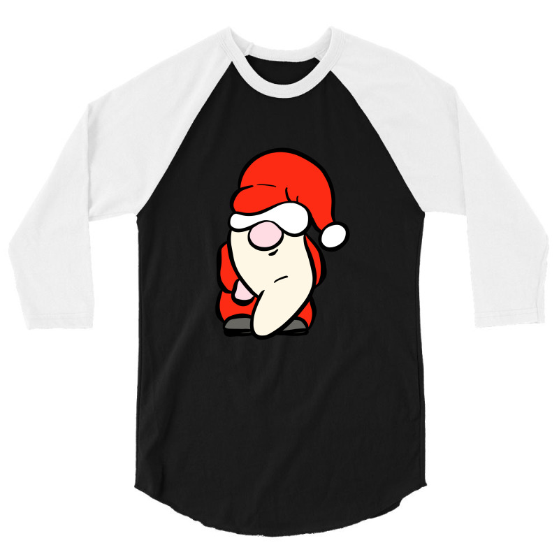 Cute Santa 3/4 Sleeve Shirt by Mayjroberts | Artistshot