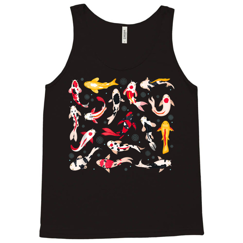 Oriental Koi Goldfish Ranchu Fish Japanese Koi Fish T Shirt Tank Top | Artistshot