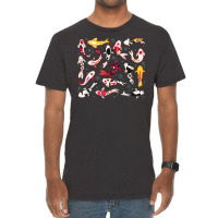 Oriental Koi Goldfish Ranchu Fish Japanese Koi Fish T Shirt Vintage T-shirt | Artistshot