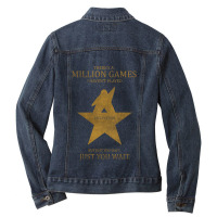 Vintage Animation  Game Master Mens My Favorite Ladies Denim Jacket | Artistshot