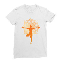 Yoga Girl Ladies Fitted T-shirt | Artistshot