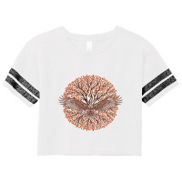 Autumn Eagle Scorecard Crop Tee | Artistshot