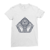 Illuminati Yoga Ladies Fitted T-shirt | Artistshot