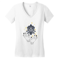 Lotus Flowers Women's V-neck T-shirt | Artistshot