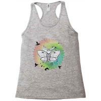 Moth Mandala Racerback Tank | Artistshot