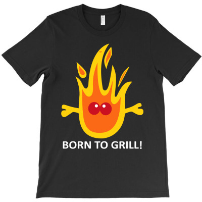 Born To Grill T-shirt Designed By Decka Juanda