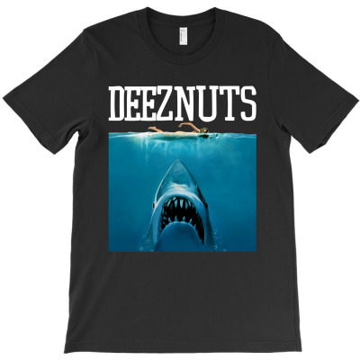 Deez Nuts Jaws T-shirt Designed By Decka Juanda
