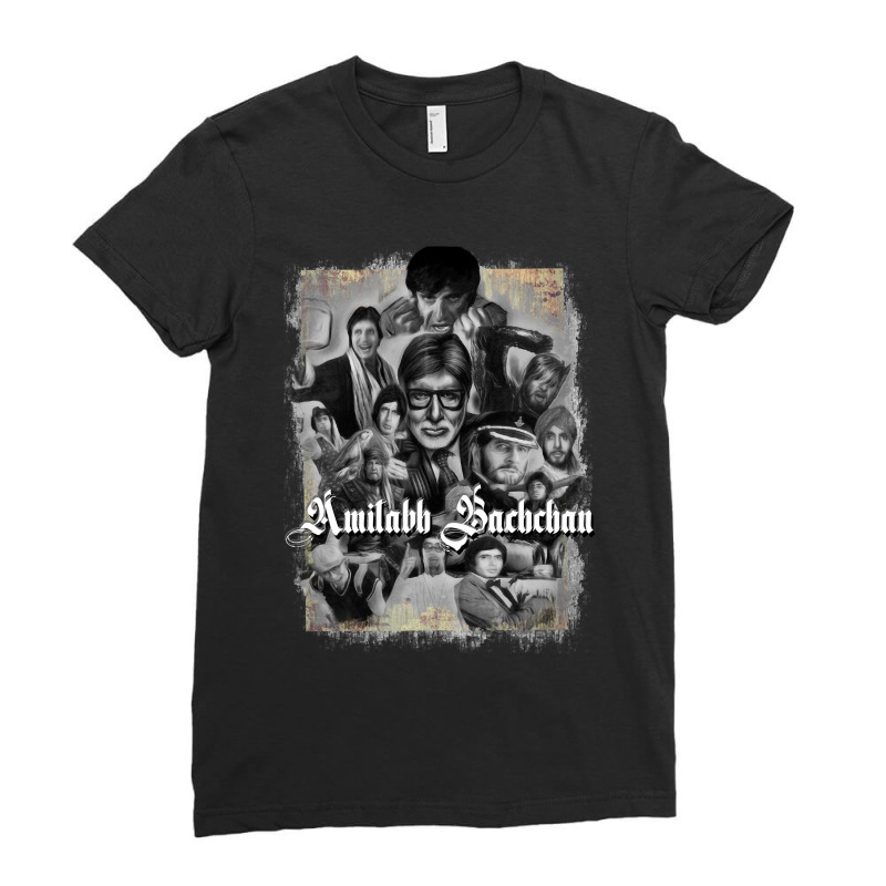 Vintage Graphic  Ricky Bahl Vintage Retro Ladies Fitted T-Shirt by LandinArtists | Artistshot