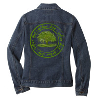 Arbor Day Ladies Denim Jacket | Artistshot