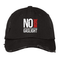 No More Gaslighting  Psychological Mental Trauma Awareness T Shirt Vintage Cap | Artistshot