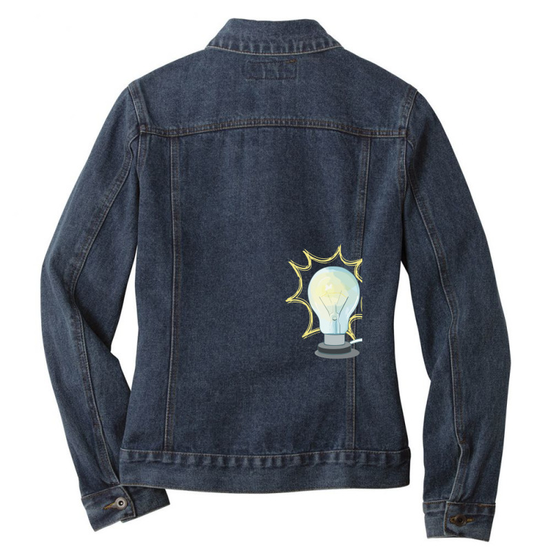 Light Ladies Denim Jacket by tshiart | Artistshot