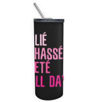 Plie Chasse Jete All Day  Dance Ballet Apparel Skinny Tumbler | Artistshot