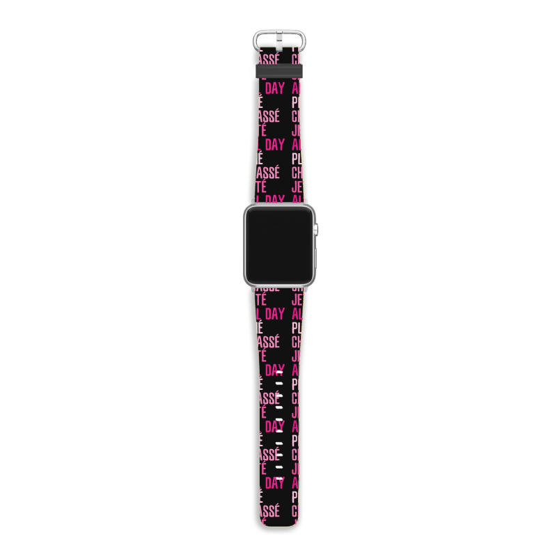 Plie Chasse Jete All Day  Dance Ballet Apparel Apple Watch Band | Artistshot