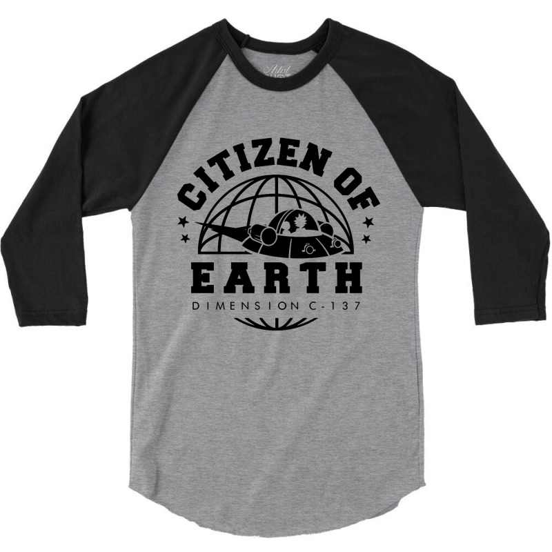 Earth Dimension C 137 3/4 Sleeve Shirt | Artistshot
