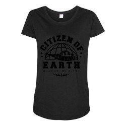 earth dimension c 137 Maternity Scoop Neck T-shirt | Artistshot