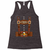 Lederhosen Suspenders Oktoberfest Bier Drinking Munich Beer T Shirt Racerback Tank | Artistshot