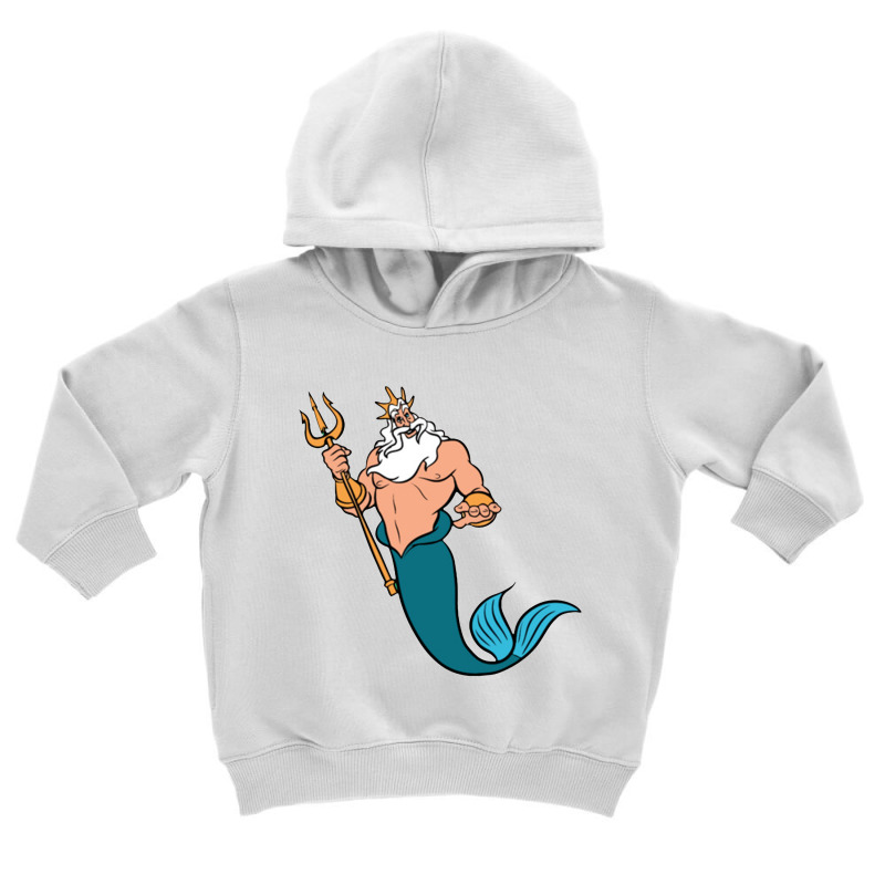 King Triton Toddler Hoodie by tomorrowsproblems | Artistshot