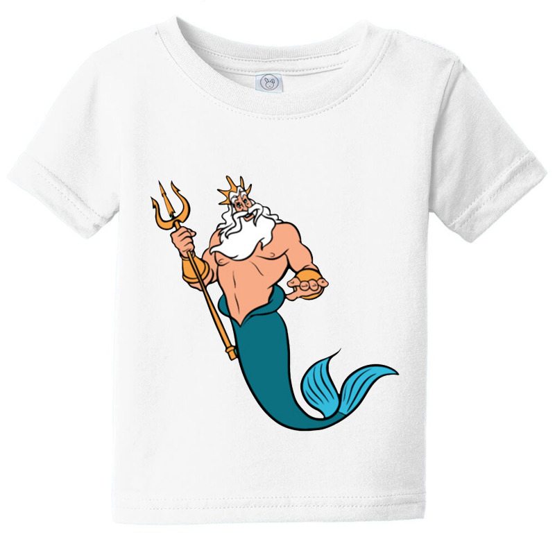 King Triton Baby Tee by tomorrowsproblems | Artistshot