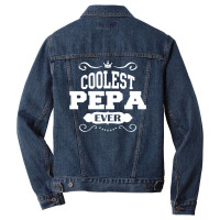 Coolest Pepa Ever Men Denim Jacket | Artistshot