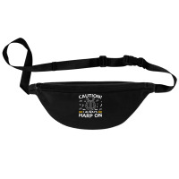 Musician Harpist Harp Player Caution! I Always Harp On T Shirt Fanny Pack | Artistshot