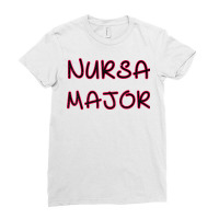 Nursa Major Ursa Nursing Nurses For Nursing Oncology Nurse T Shirt Ladies Fitted T-shirt | Artistshot